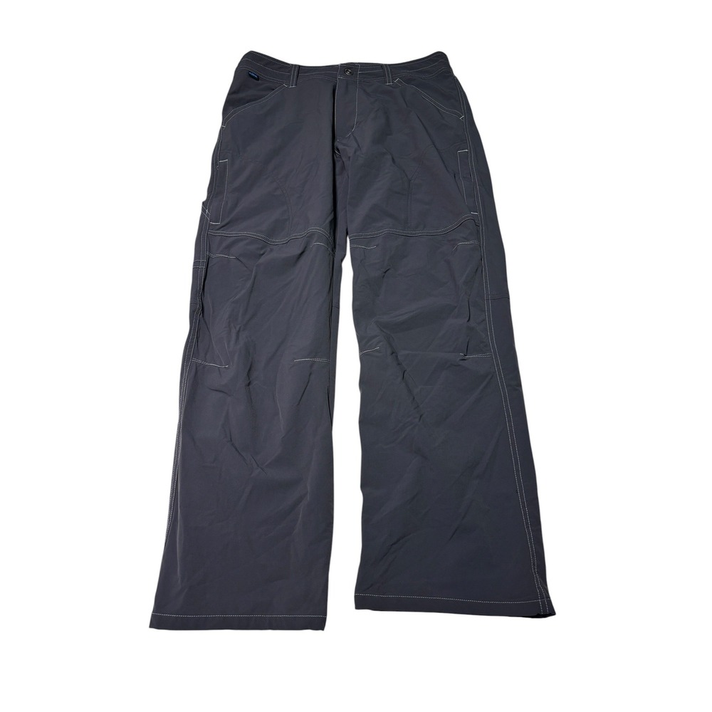 Kuhl Born In The Mountains Hiking Pants Mens 34x30 Charcoal Grey Nylon Stretch